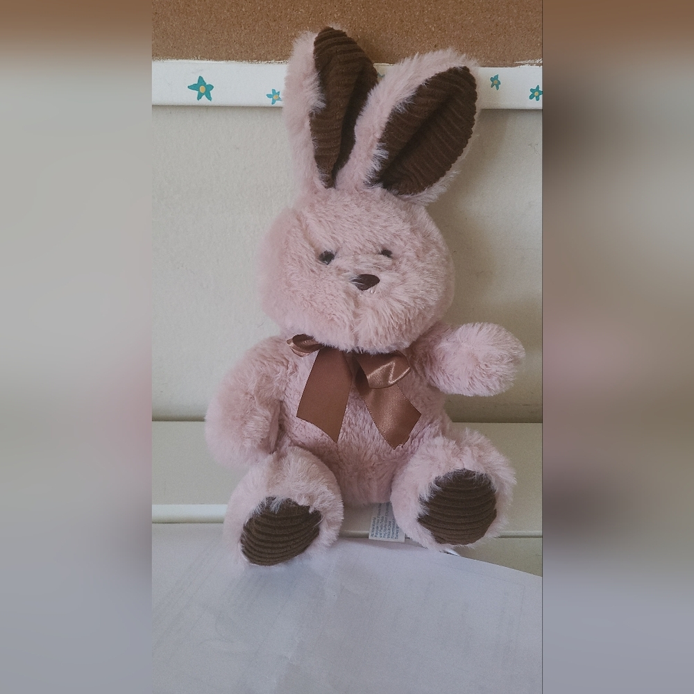 Pink Chocolate Scented Bunny Plush